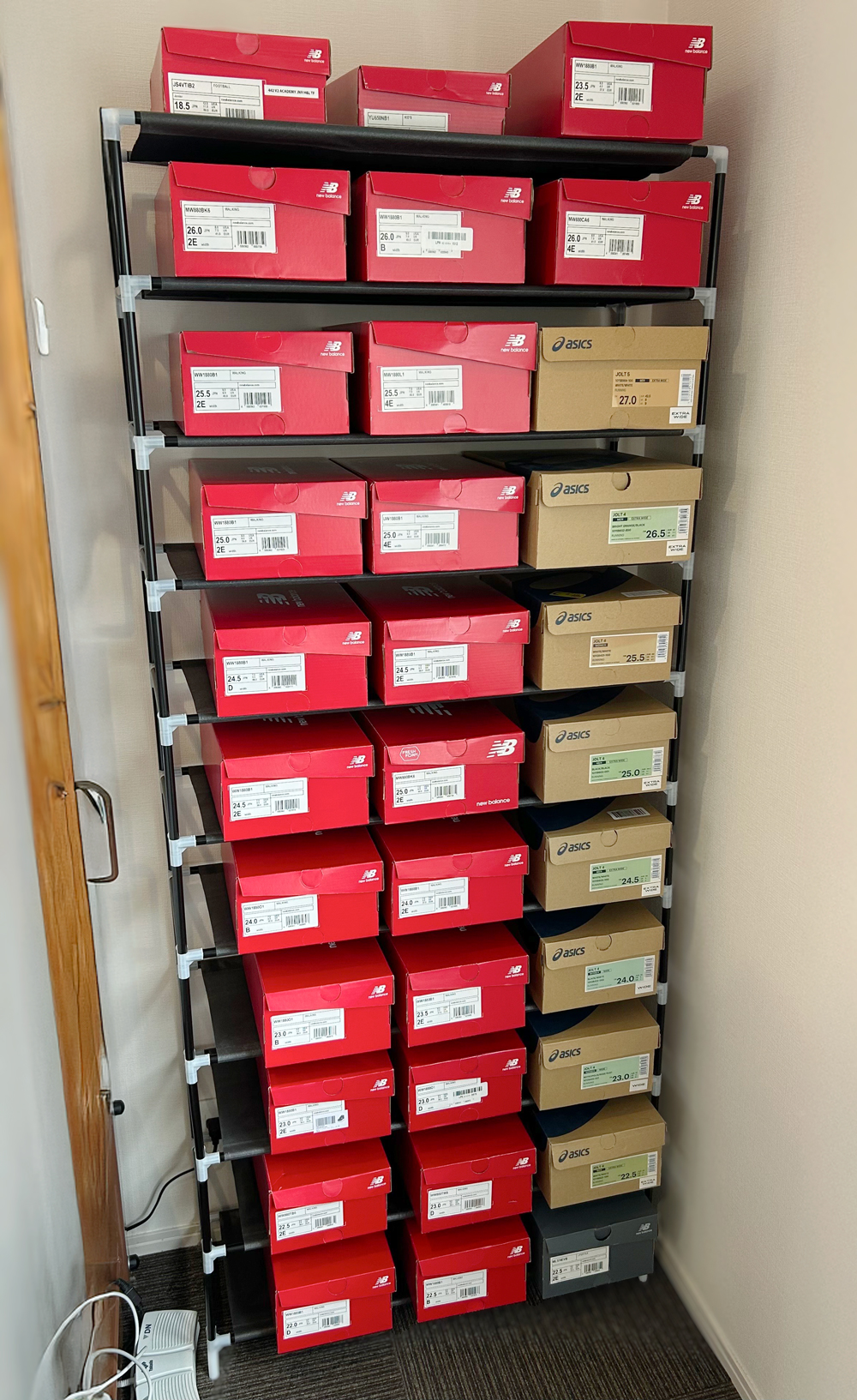 試し履きシューズ